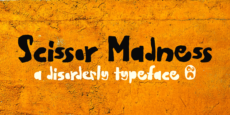 Scissor Madness字体 1