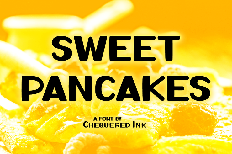 Sweet Pancakes字体 2