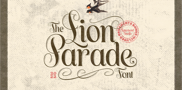 Lion Parade字体 2