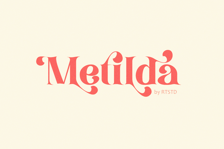 Metilda字体 4