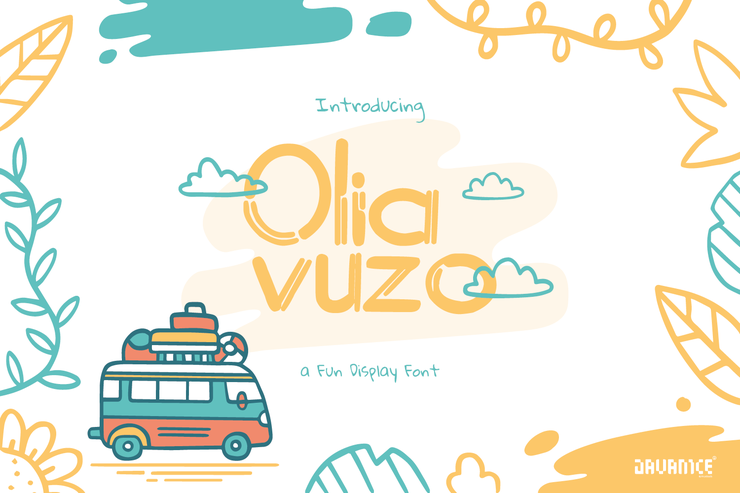 Olia Vuzo字体 3