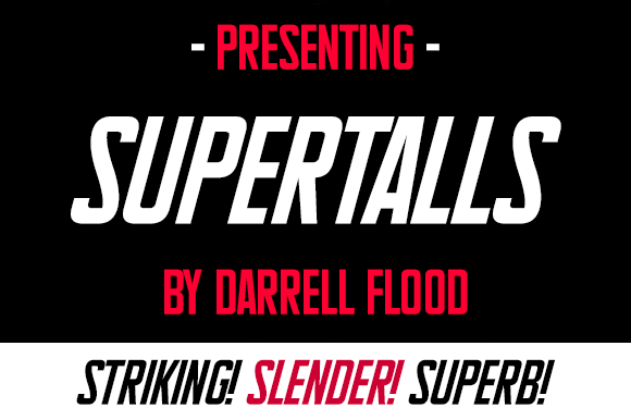 Supertalls字体 1