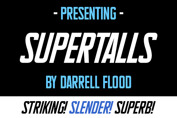 Supertalls字体 2