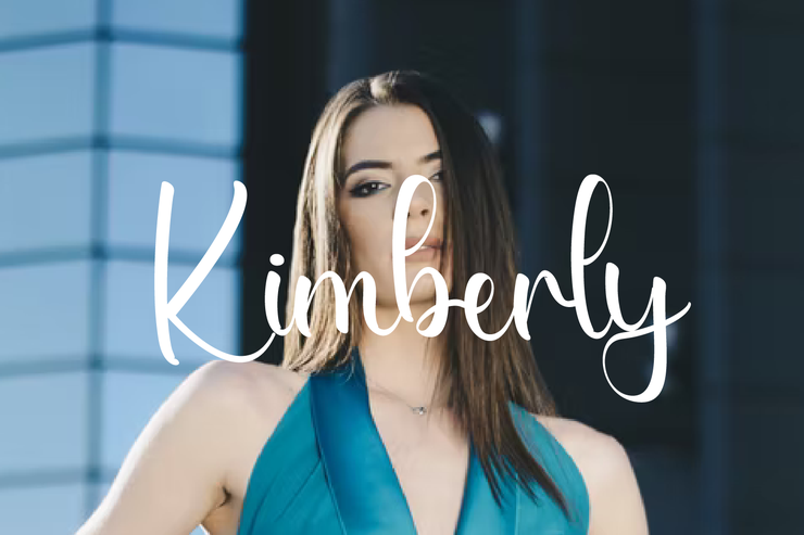 Kimberly字体 2