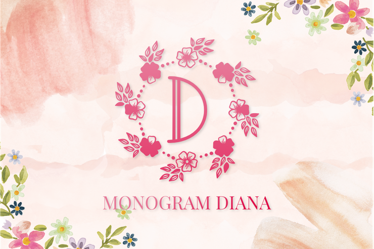 Monogram Diana字体 1