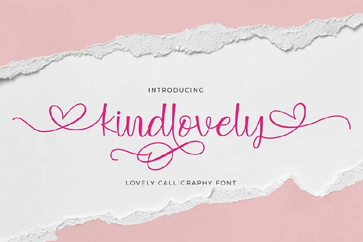 Kindlovely字体 1