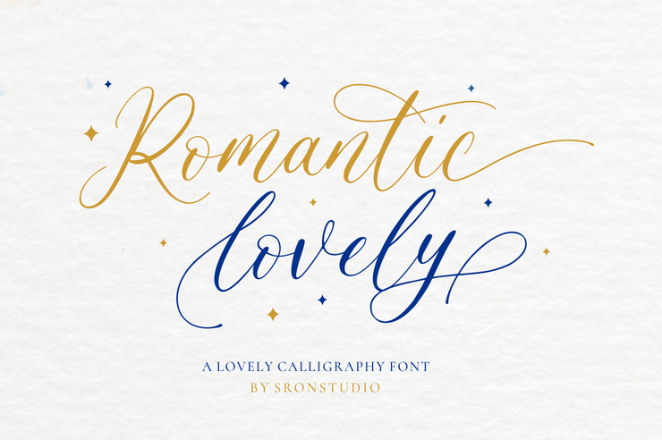 Romantic Lovely字体 2