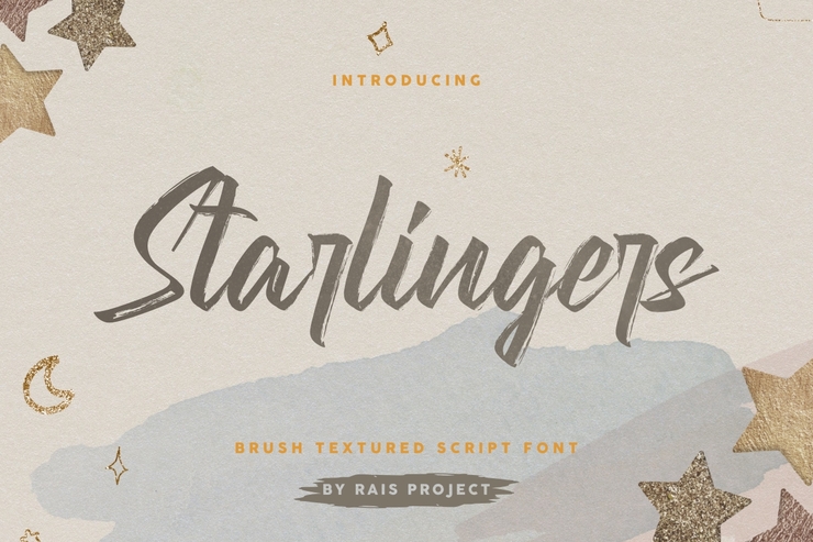 Starlingers字体 1