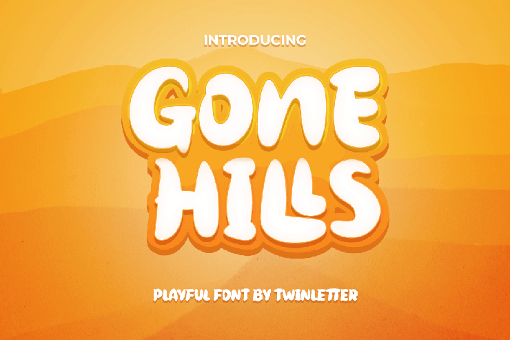 Gone Hills字体 1