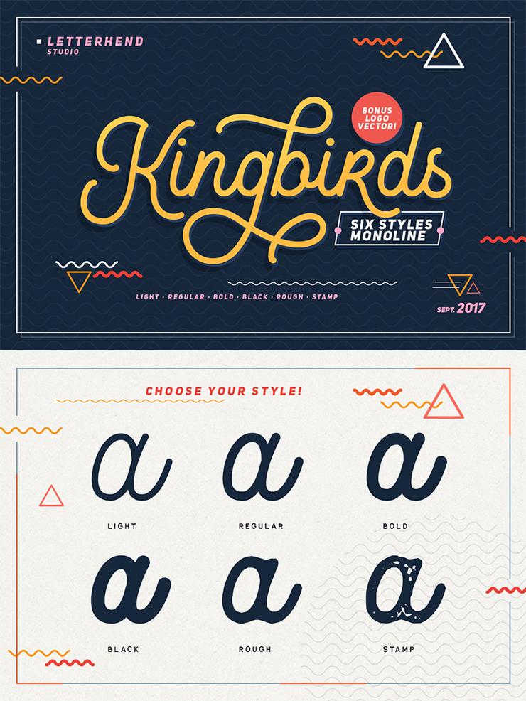 Kingbirds字体 1
