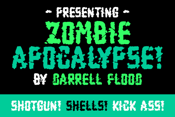 Zombie Apocalypse字体 1