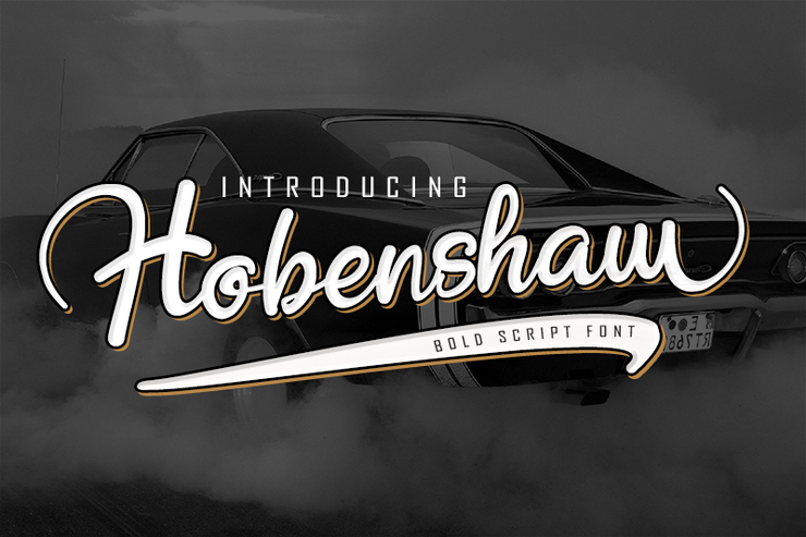 Hobenshaw字体 1