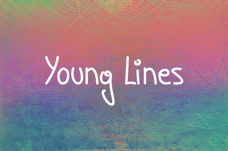 Young Lines字体 2