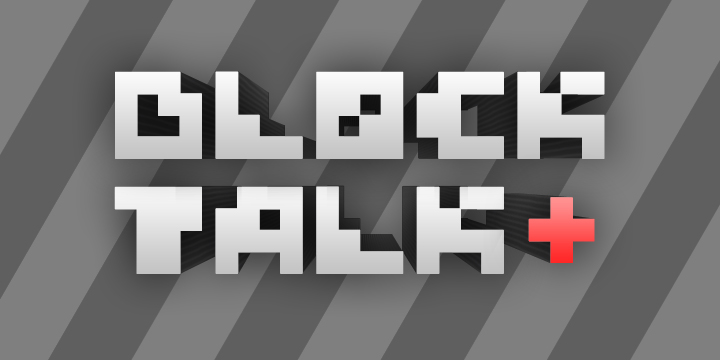 Block Talk字体 1