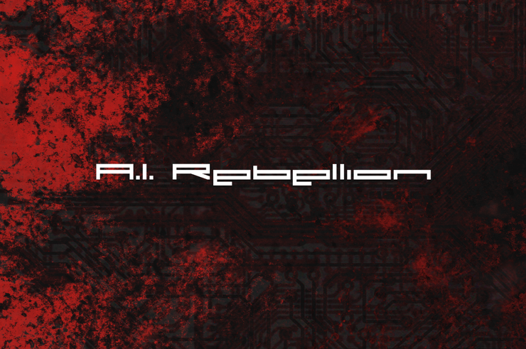 A.I. Rebellion字体 2