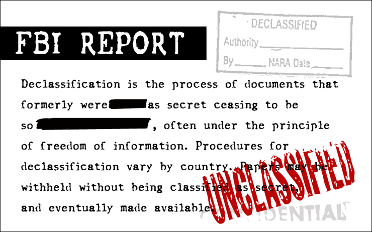FBI Old Report字体 1