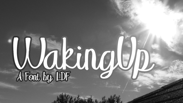 WakingUp字体 1