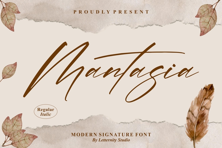Mantasia字体 1