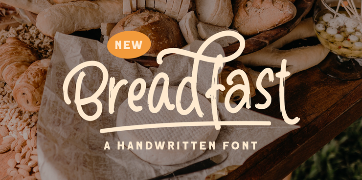 Breadfast字体 1