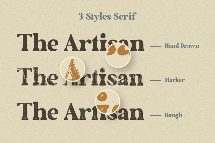 the artisan字体 6