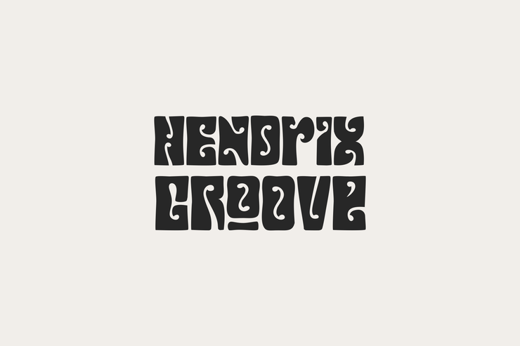 Hendrix Groove字体 10