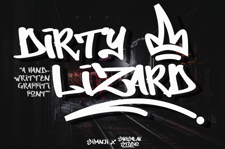 Dirty Lizard字体 4