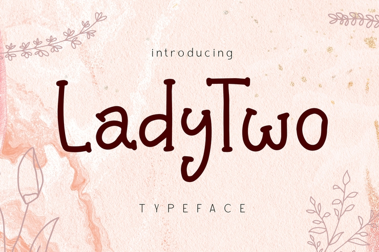 Lady Two字体 2