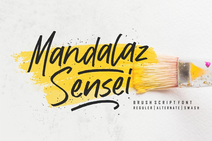Mandalaz Sensei字体 10