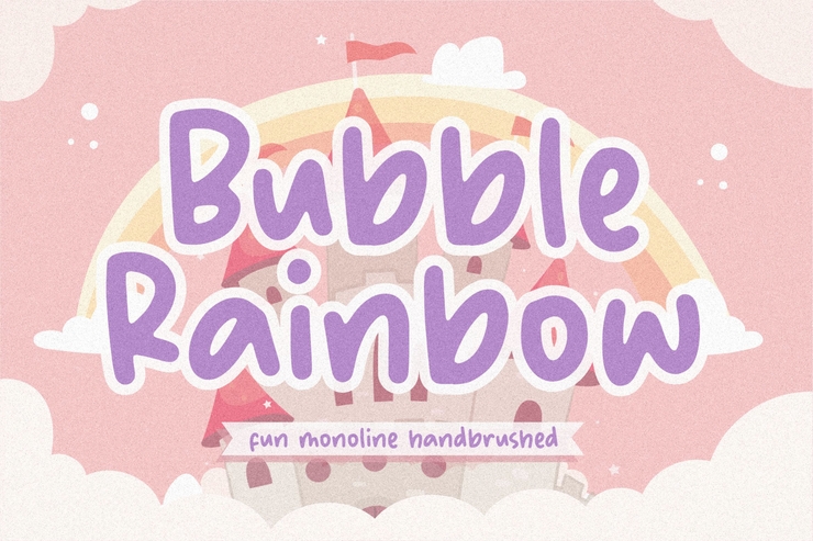 Bubble Rainbow字体 1