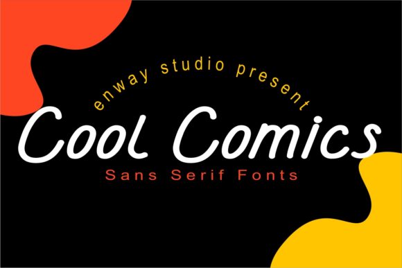 Cool Comics Sans Serif字体 1