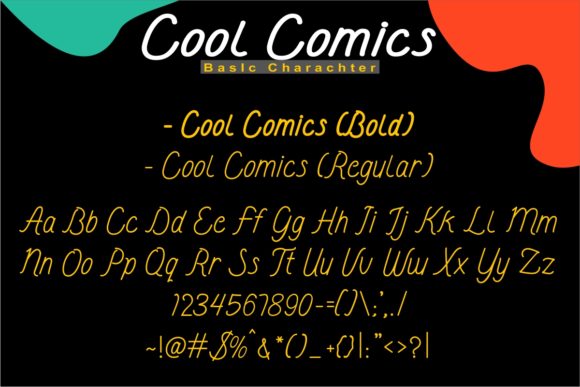 Cool Comics Sans Serif字体 2