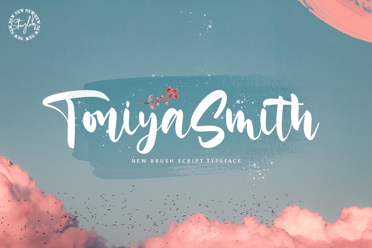 Toniya Smith字体 8