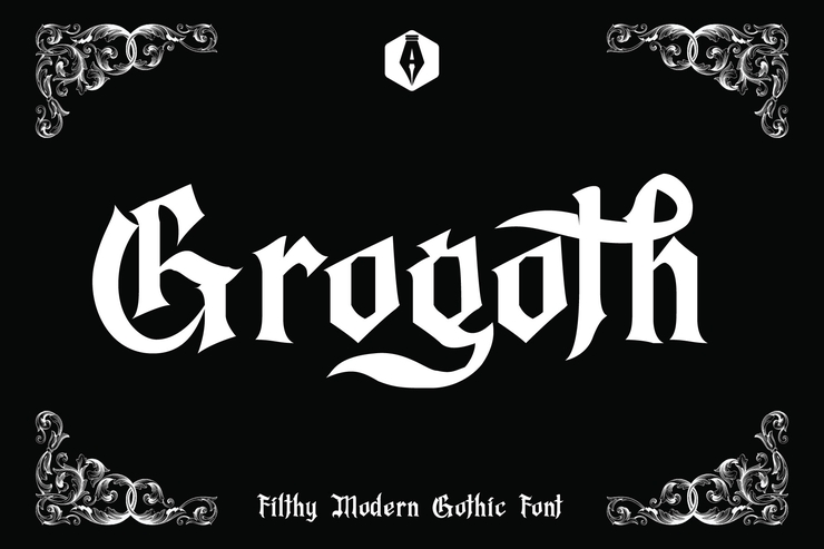 Grogoth字体 1
