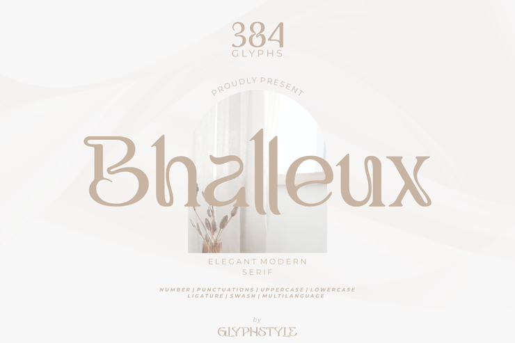 Bhalleux字体 8