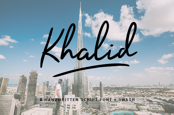 Khalid Personal字体 9