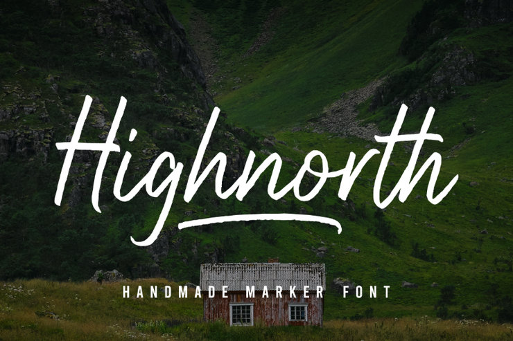 Highnorth字体 1