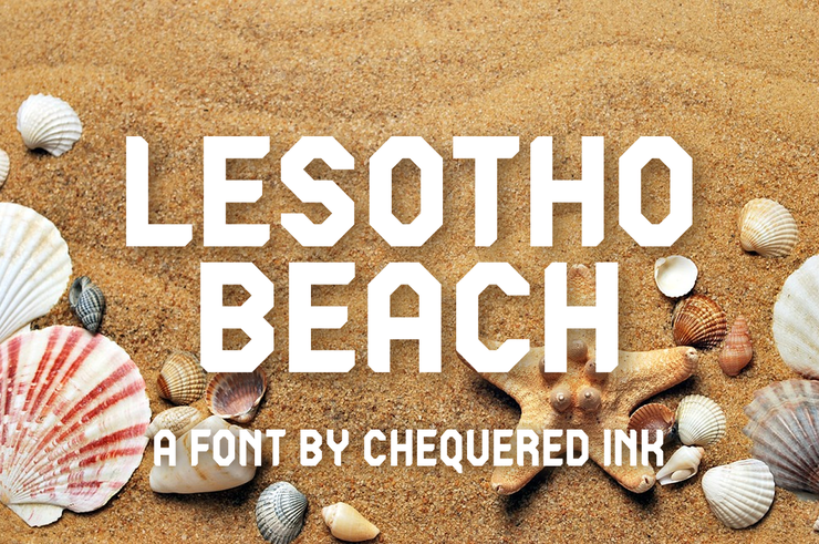 Lesotho Beach字体 1