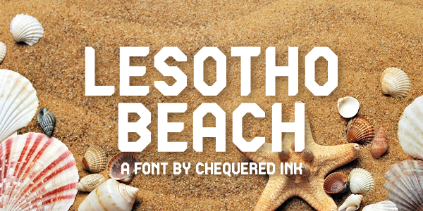 Lesotho Beach字体 2