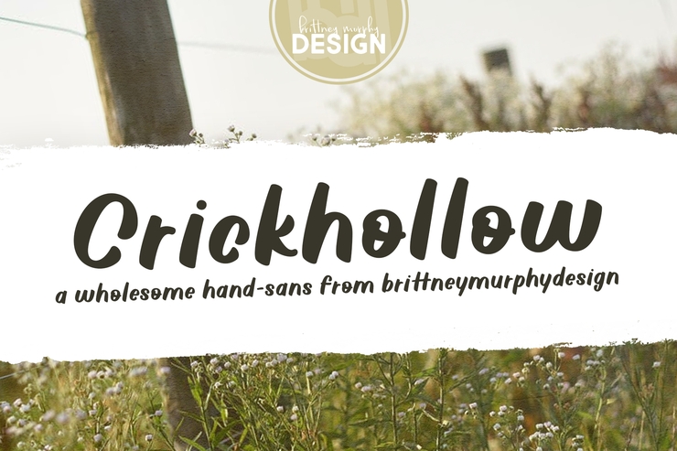 Crickhollow字体 3