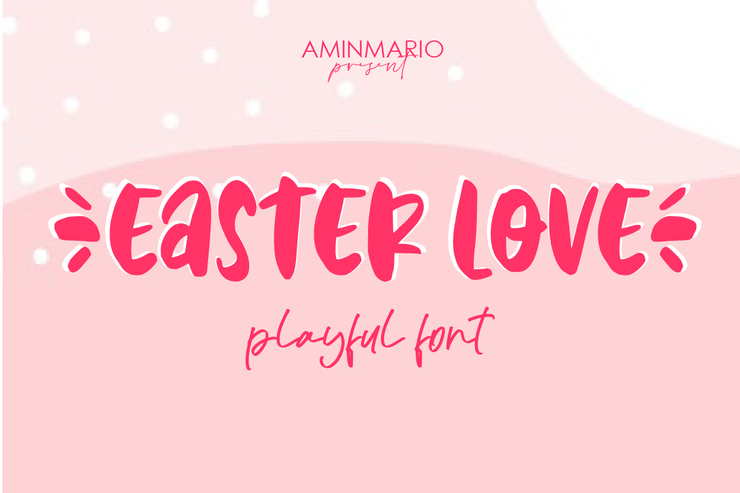 Easter Love字体 1