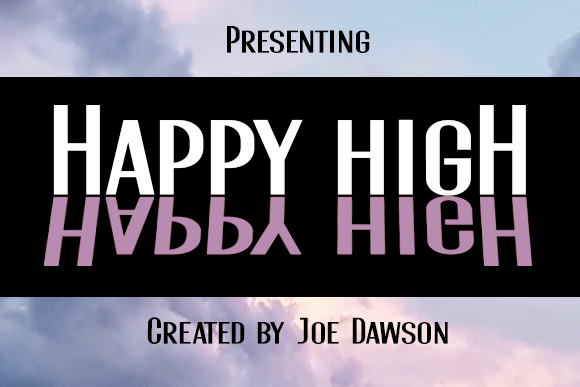 Happy High字体 3