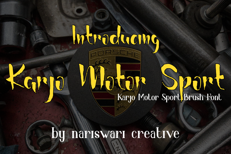 Karjo Motor Sport字体 1