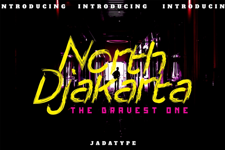 North Djakarta字体 2