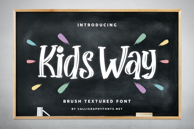 Kids Way字体 1