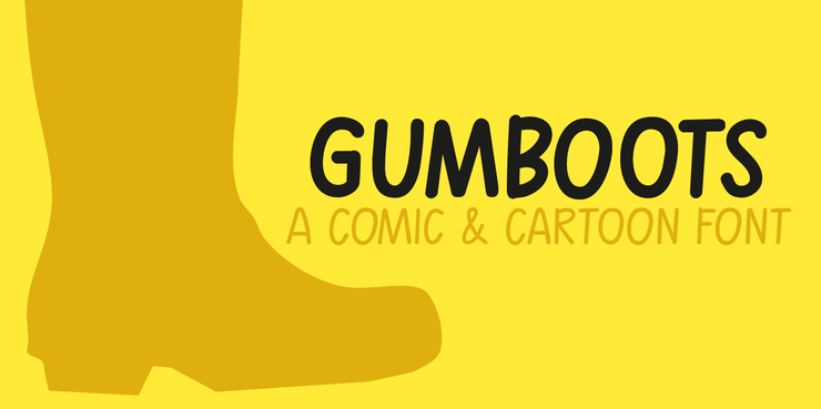 Gumboots字体 1