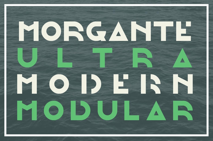 Morgante字体 3