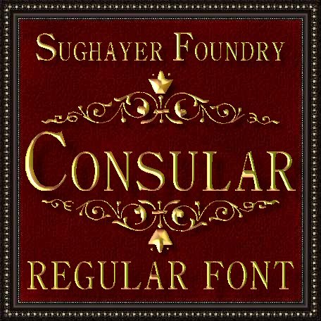 Consular字体 1