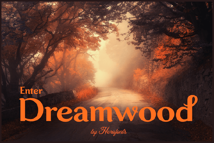 Dreamwood字体 3