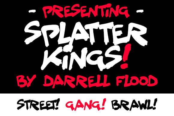 Splatter Kings字体 1