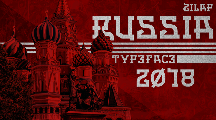 Zilap Russia字体 1